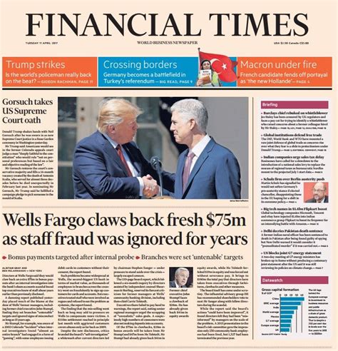 financial times delivery usa